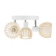 Lámpara de techo direccionable ATENEA 3 focos White
