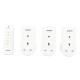 Adaptador de Luz con Control Remoto RF 3+1 TOMA UK