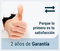 2 años de Garantía